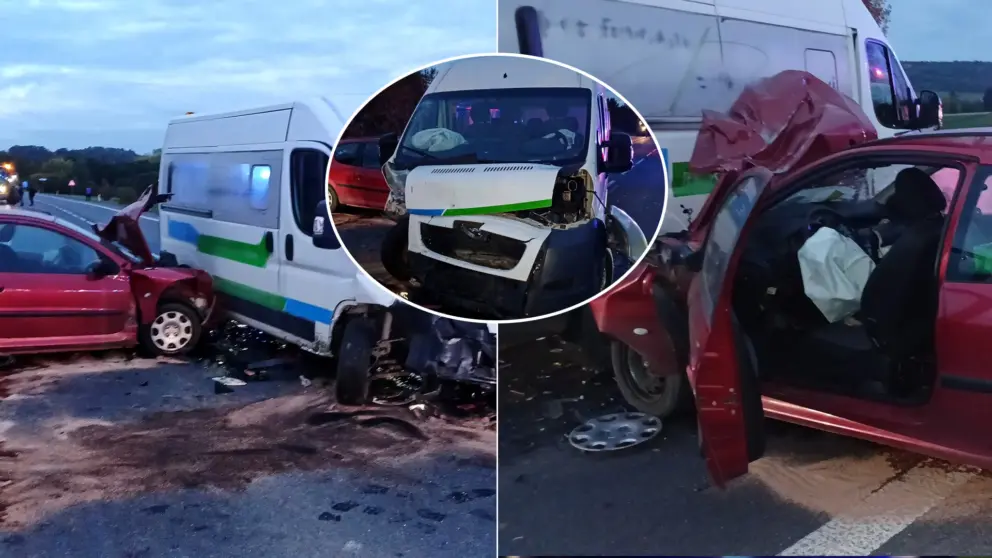 nehoda medzi Plzňou a Českými Budějovicami