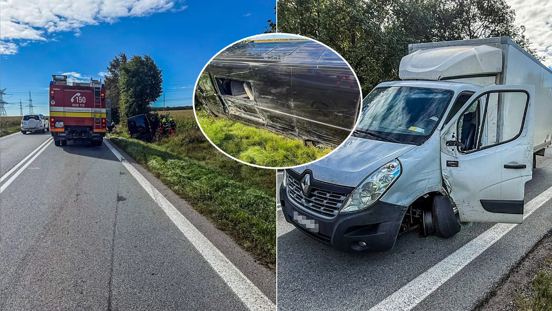 nehoda pri Trhovišti