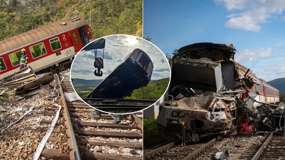 nehoda vlakov pri Rožňave