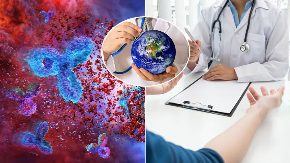 ochorenie epidémia, lekár