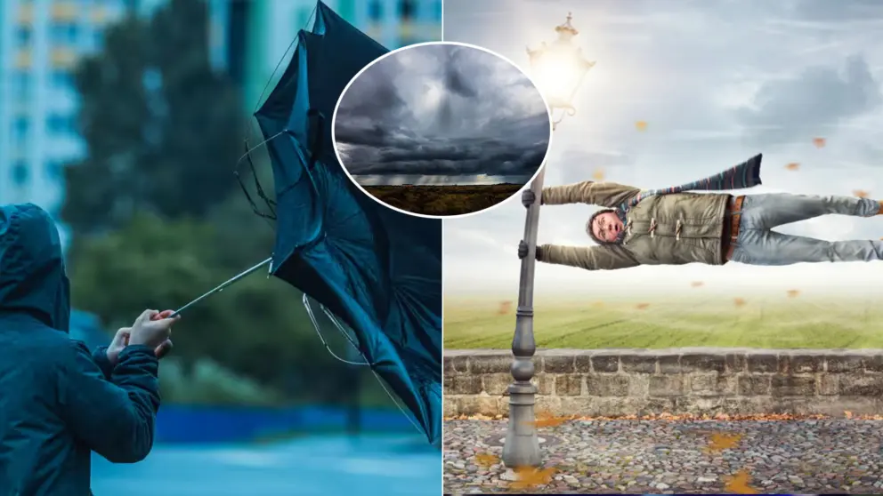 počasie vietor dážď jeseň