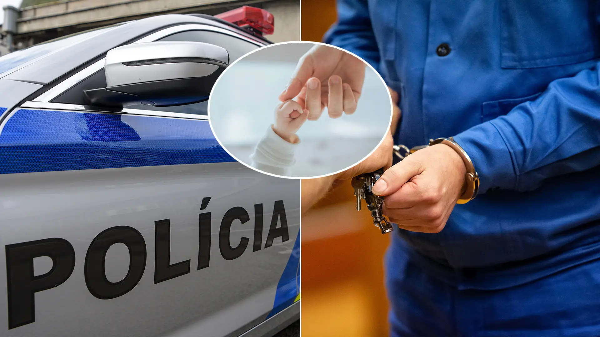 polícia novorodenec