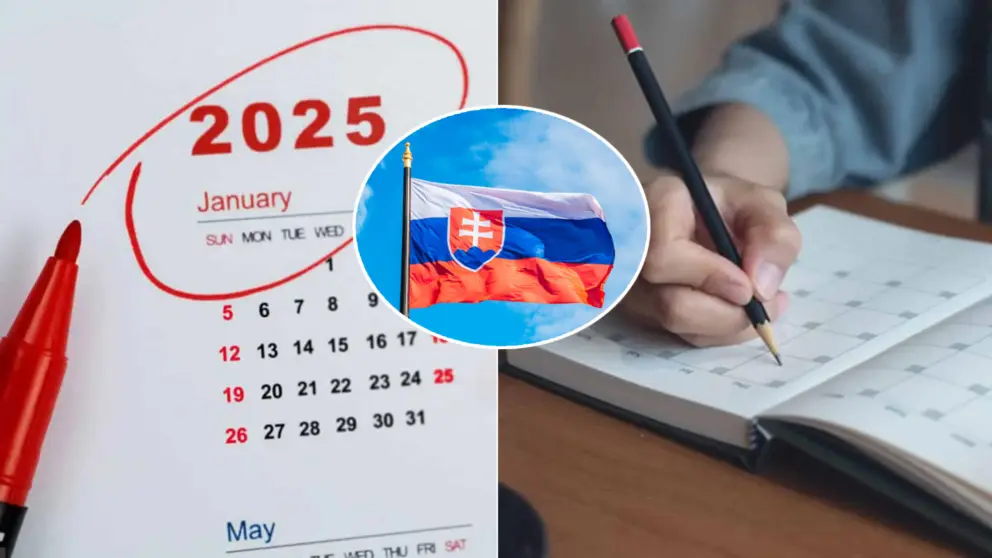 kalendár SR rok 2025