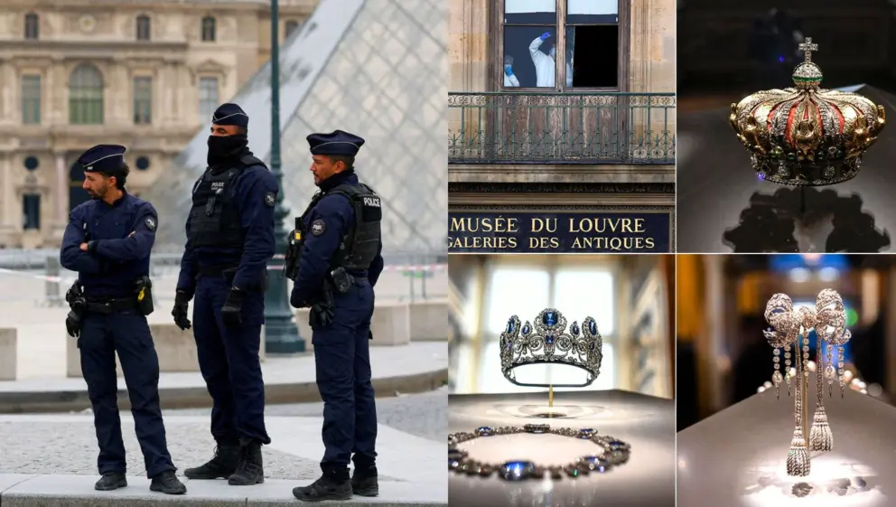 Zlodeji odvážne ukradli šperky počas bieleho dňa v parížskom Louvri.