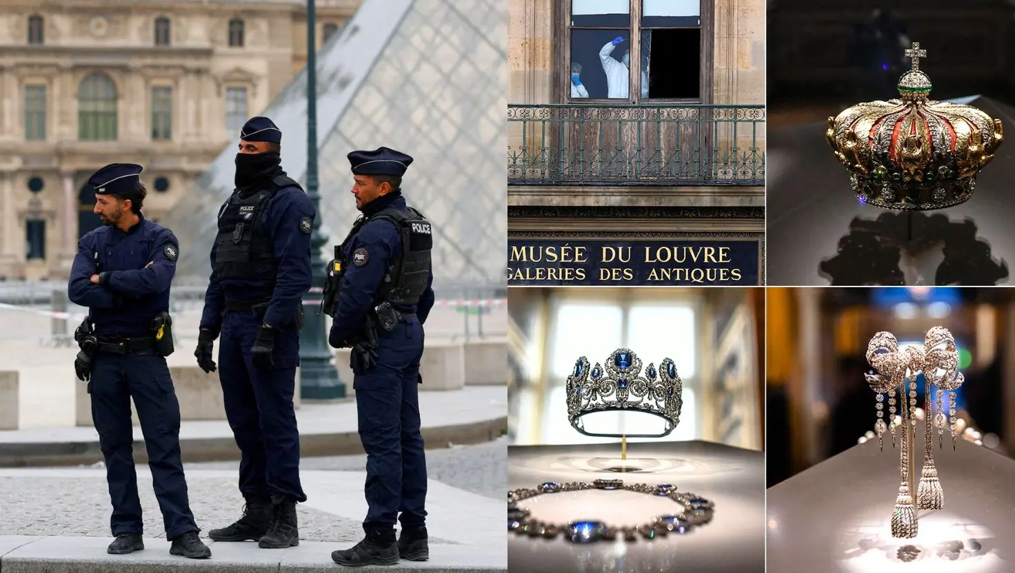 Zlodeji odvážne ukradli šperky počas bieleho dňa v parížskom Louvri.