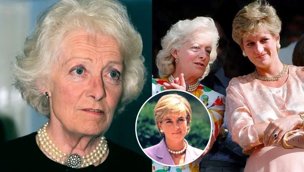 Princezná Diana a jej mama Frances Shand Kyddová