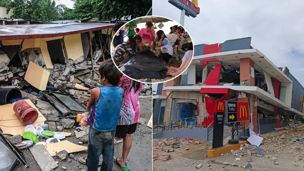 Zemetrasenie na Filipínach