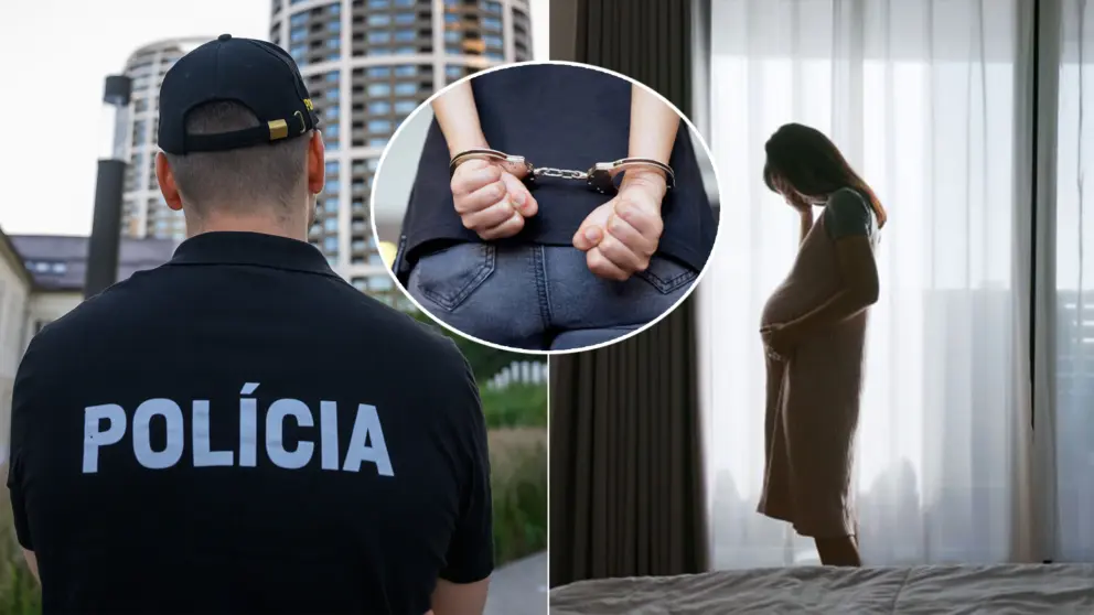 putá zatknutie polícia žena