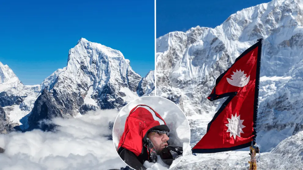 lavína, Nepál, Himaláje