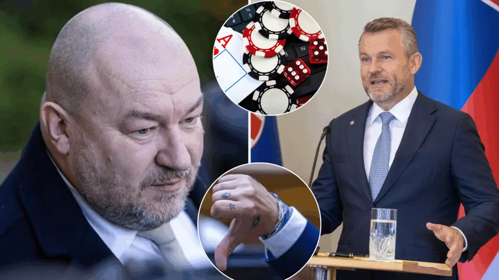 Huliak, hazard, Pellegrini, veto