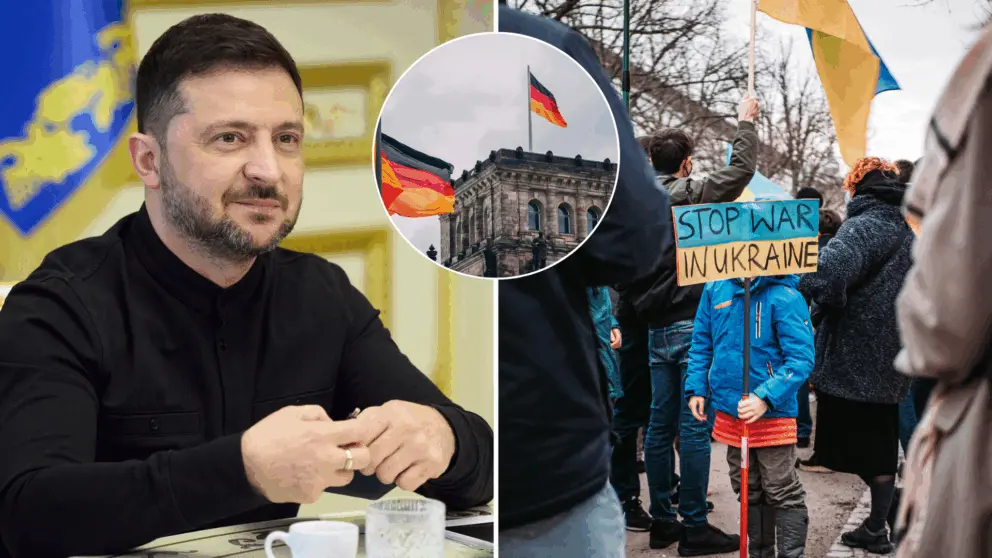 Ukrajina, Nemecko, mladí