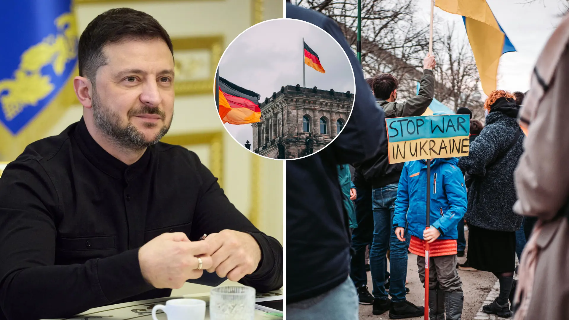 Ukrajina, Nemecko, mladí