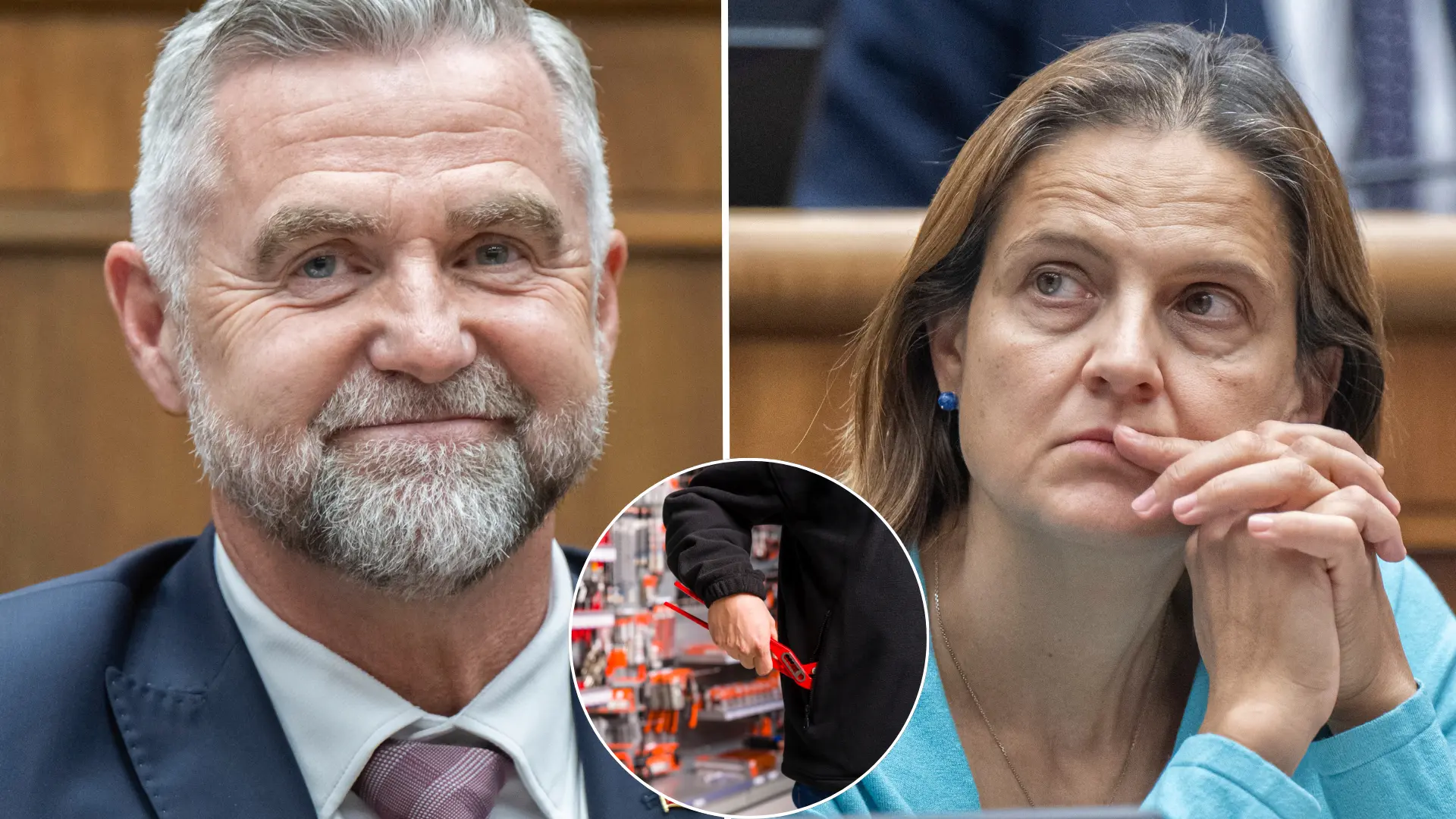 Gašpar, Kolíková, krádež