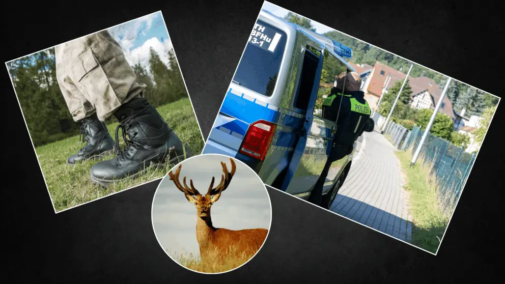 Brezno, razia, pytliak, policajt