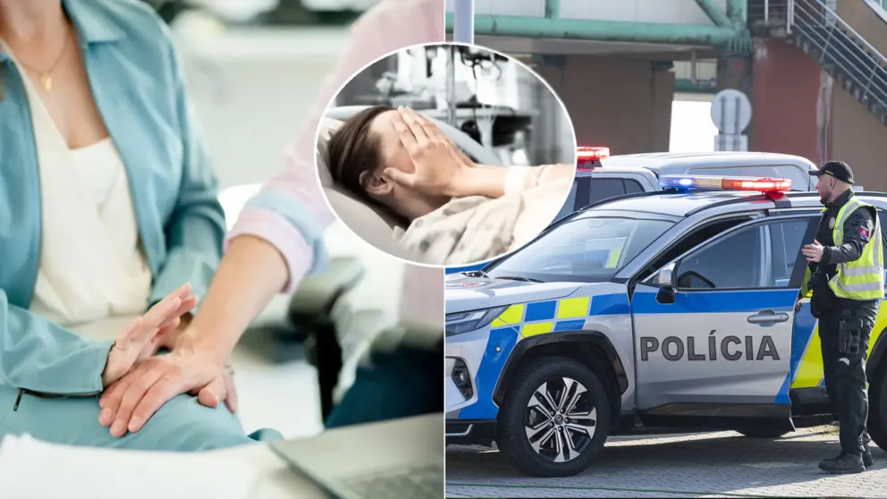 žena obťažovanie muž polícia