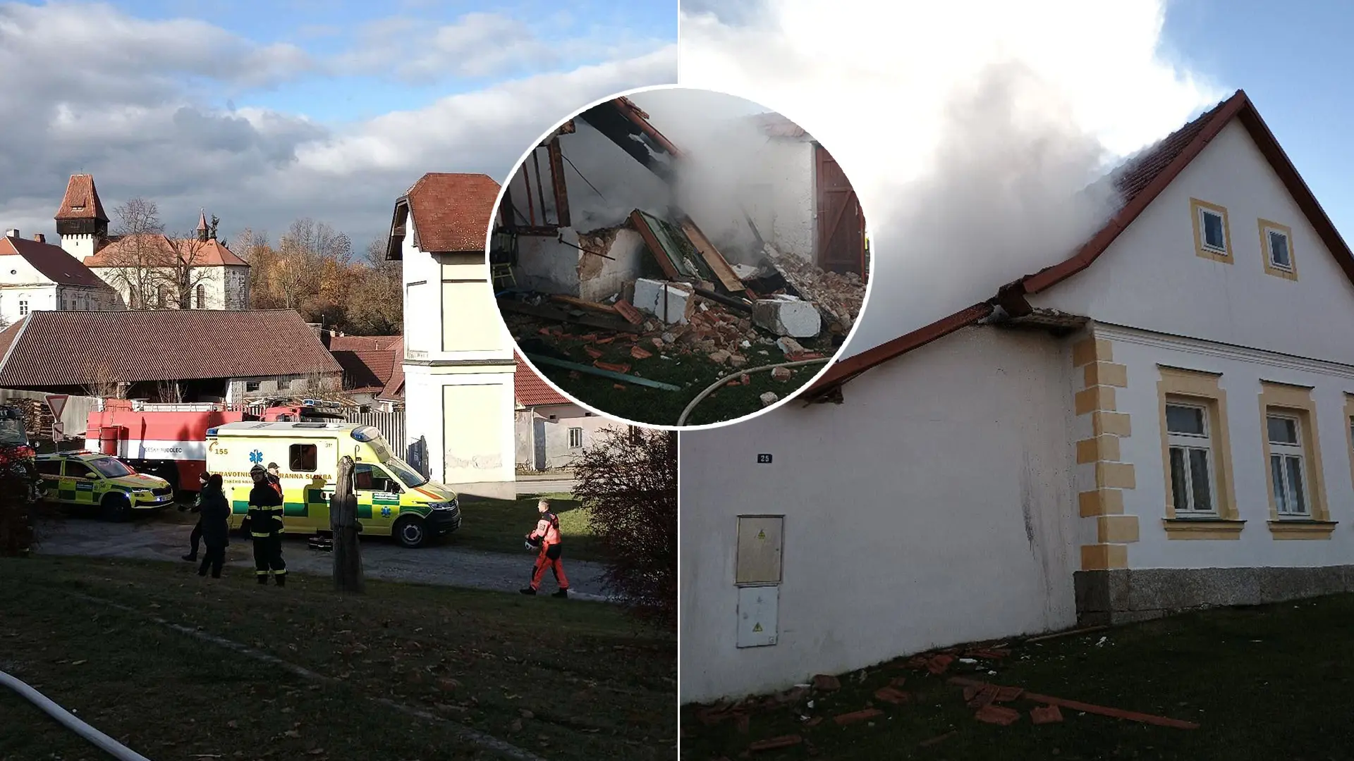 požiar Česko Lipolec